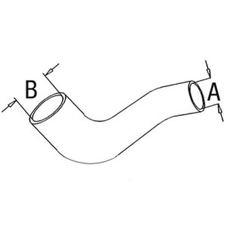 Aftermarket Upper Radiator Hose 1438669R1